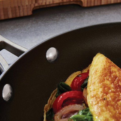 Calphalon Triply Brushed Stainless Steel 10 Inch Oven Safe Flat Omelette Fry  Pan, 1 Piece - Kroger