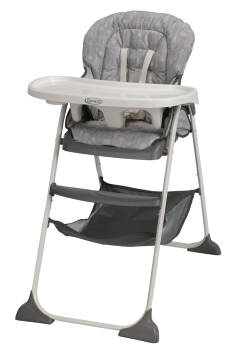 graco slim snacker high chair cover removal