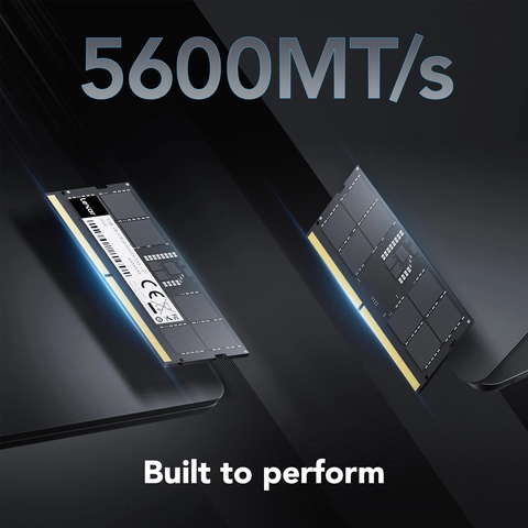 Lexar 32GB (2 x 16GB) DDR5-5600 PC5-44800 CL46 Dual Channel Laptop