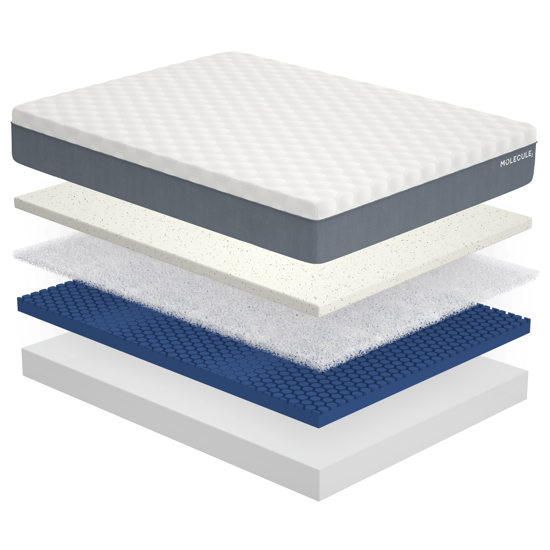 molecule 2 airtec 12 king mattress with microban