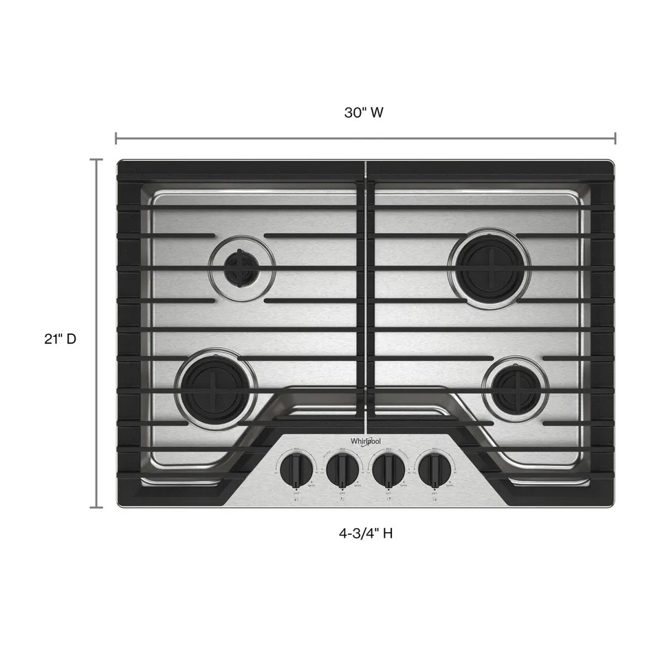 Whirlpool WCGK3030PS 30