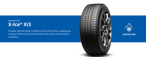 Michelin X-Ice Xi3 Winter 225/65R16 100T Passenger Tire 