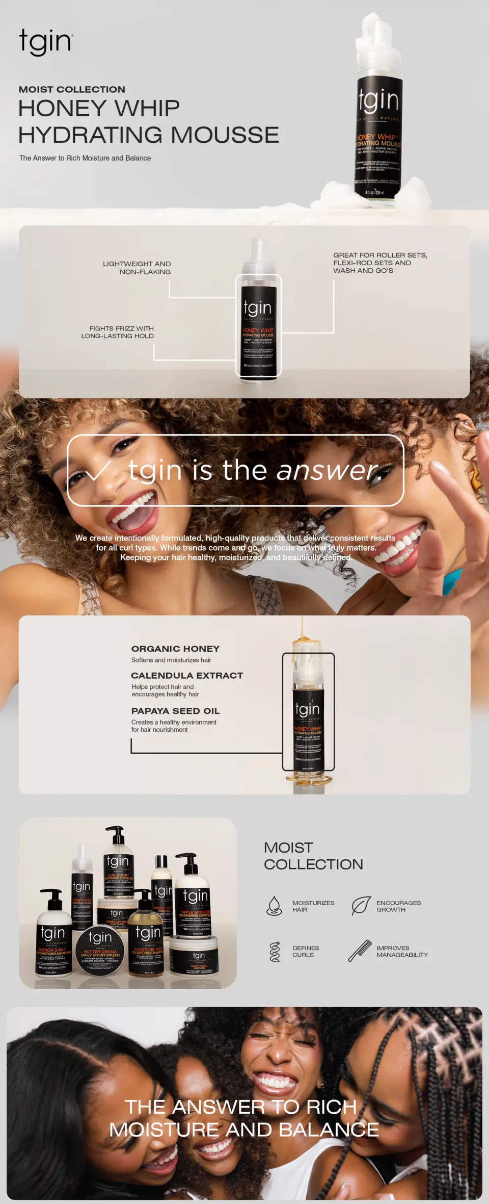 Honey Whip Hydrating Mousse