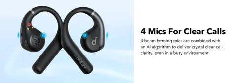 soundcore AeroFit Open-Ear True Wireless Bluetooth Earbuds