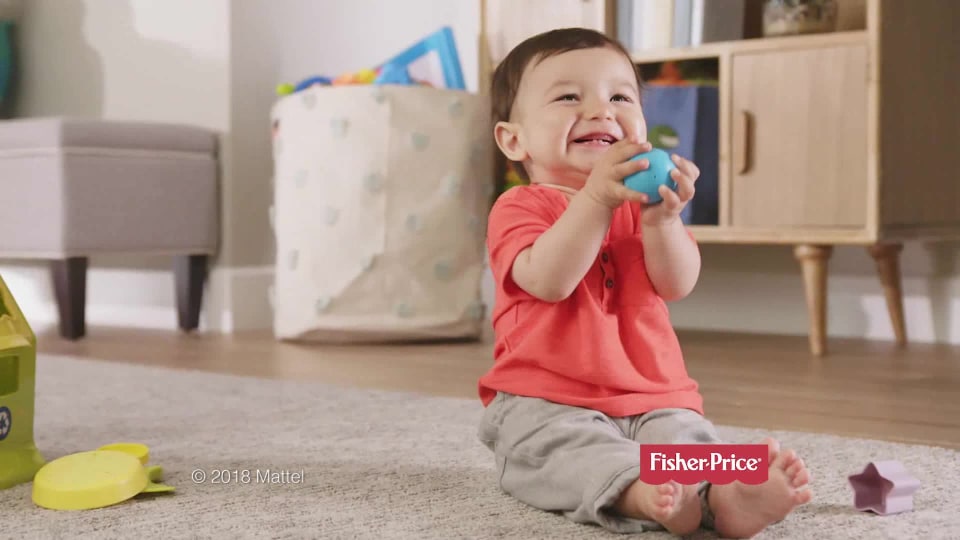 thumbnail video image 2 of Fisher-Price Laugh & Learn Playhouse Educational Toy for Babies & Toddlers, Smart Learning Home, 2 of 9