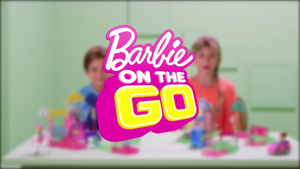 thumbnail video image 6 of Barbie On The Go Car W Ash Playset, 6 of 6
