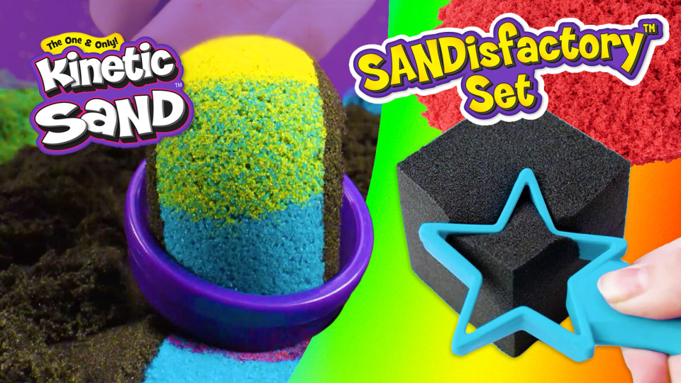 Sand Sandisfactory Set with 2lbs of Colored Sand