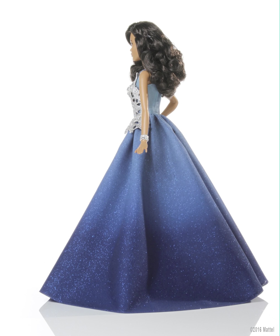 Barbie, 2016 Holiday Collectible Doll, Blue Ombre Sparkle Skirt -  Walmart.com