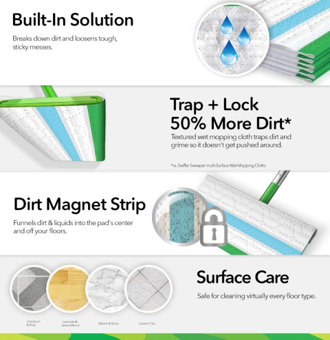 Swiffer Sweeper Wet Heavy Duty Enhanced Content