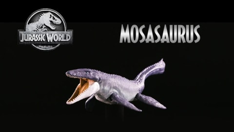 Jurassic world Protecteur De L´océan Figure Dinosaure Jouet Mosasaurus  Violet