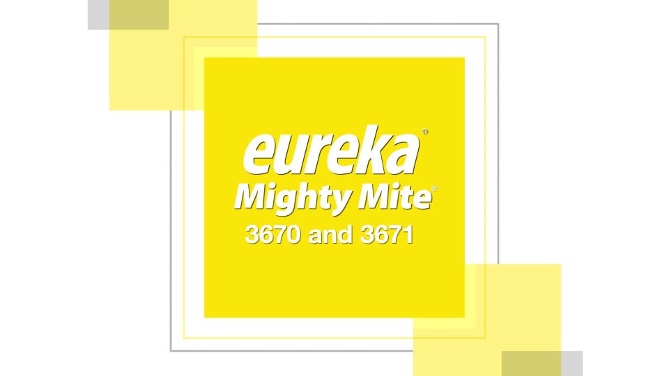 EUREKA 3670H Canister Vacuum Cleaner, w/ 2 bags, Blue