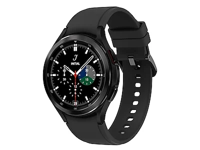 Samsung Galaxy Watch4 Classic 46mm Smart Watch Stainless Steel Black Android Compatible Walmart