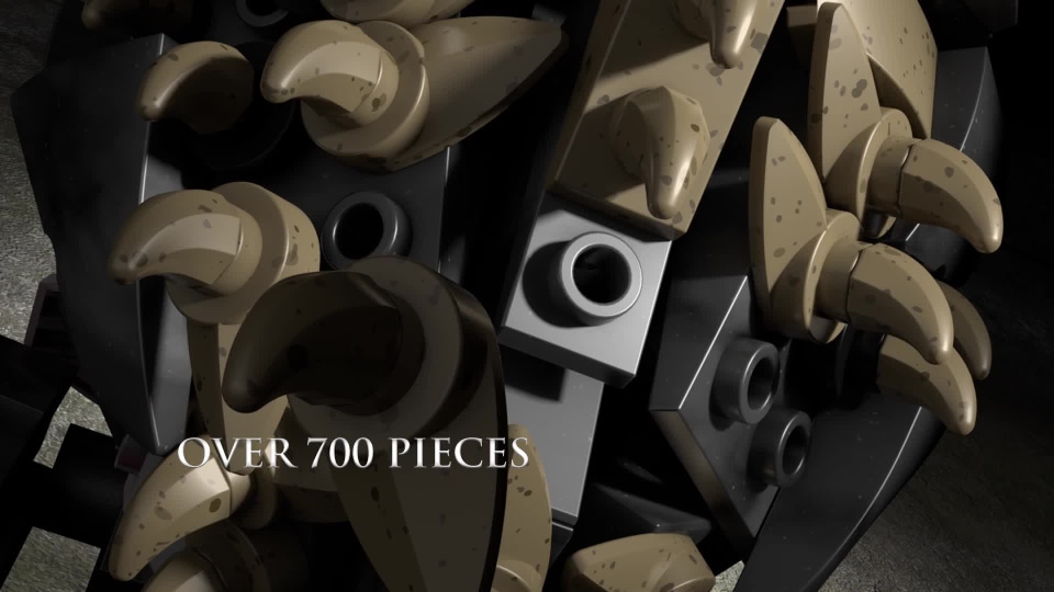 thumbnail video image 2 of MEGA Game of Thrones Daenerys and Drogon GKG97, Building Toys for Collectors (735 Pieces), 2 of 7