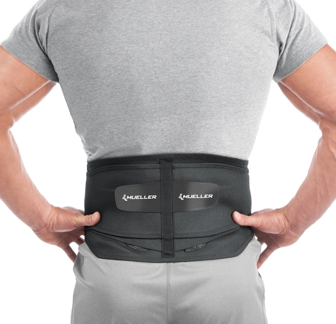 Mueller Adjustable Lumbar Back Brace with Removable Pad Plus Size Fits Waist Sizes 50 70 Walmart