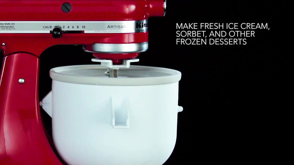 Whirlpool KitchenAid Ice Cream Maker Stand with Mixer Attachment