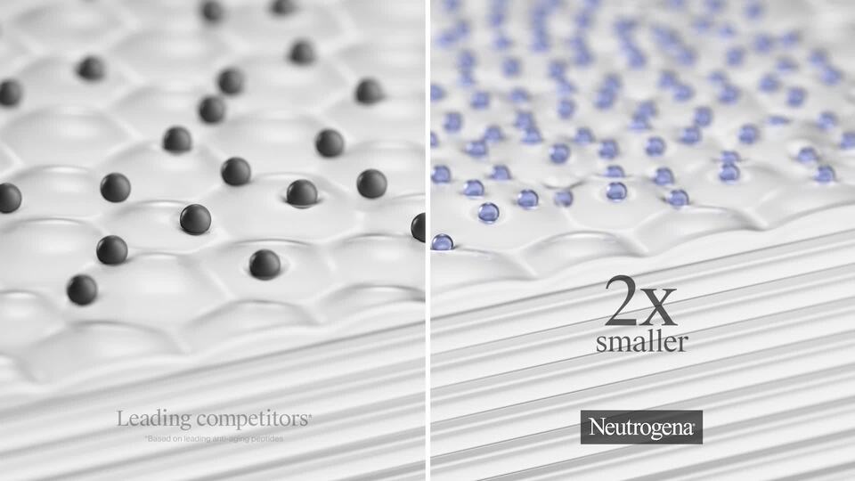 thumbnail video image 2 of Neutrogena Collagen Bank Daily Face Moisturizer with SPF 30, Anti-Aging Lotion, 2 fl oz, 2 of 10