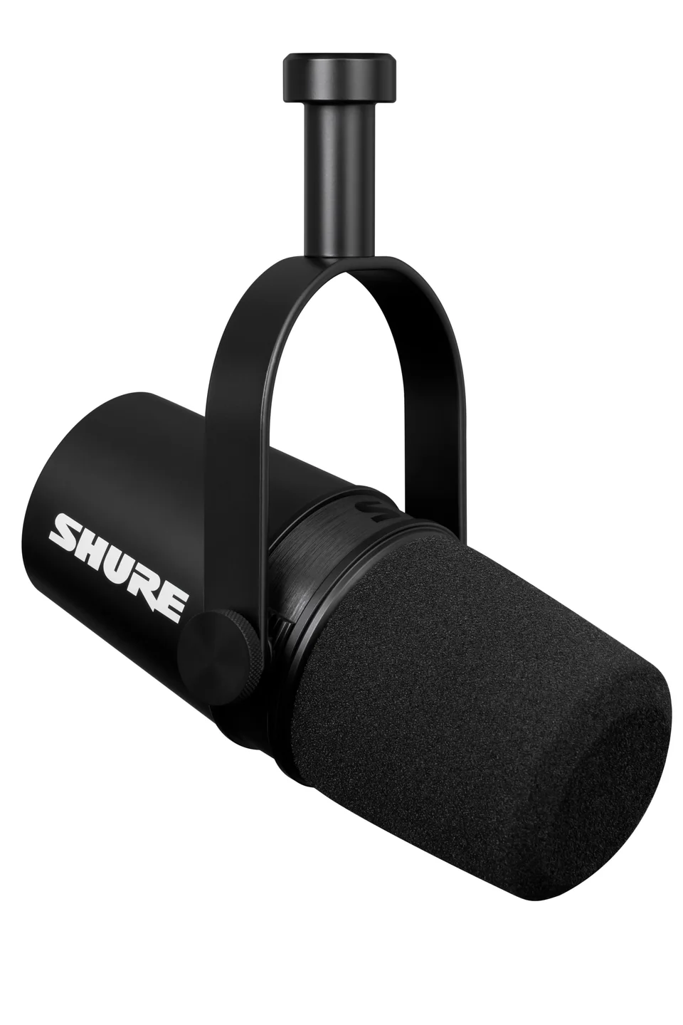 Shure MV7X XLR Dynamic Microphone - Black; Cardioid Polar Pattern