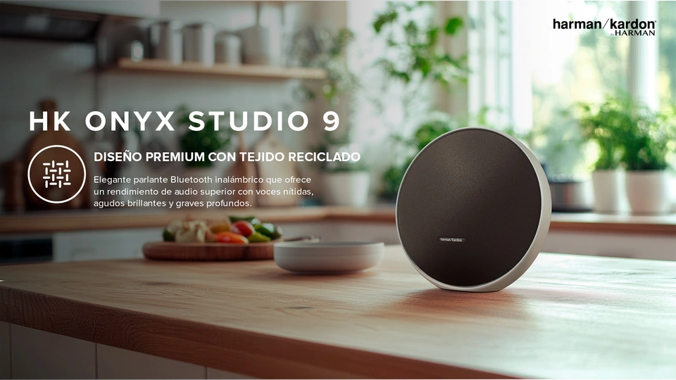 Parlante Portátil Onyx 9 Gris Harman Kardon | Paris.cl