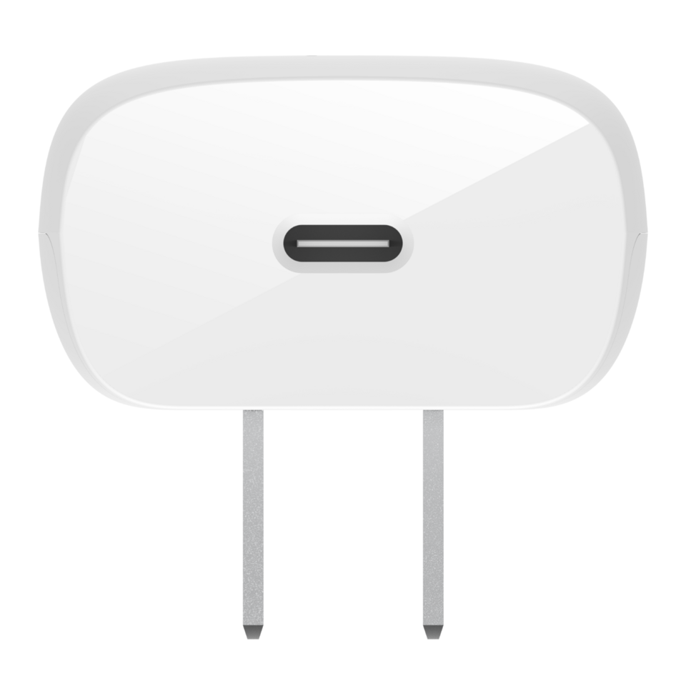 Cargador USB Belkin Playa 30W USB + USB-C White para Casa - PP0002VFC2