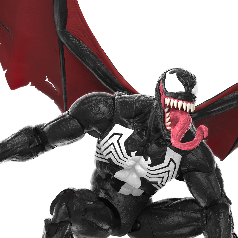 thumbnail video image 2 of Marvel Legends Series 60th Anniversary Marvel’s Knull and Venom 2-Pack Action Figures, 2 of 13