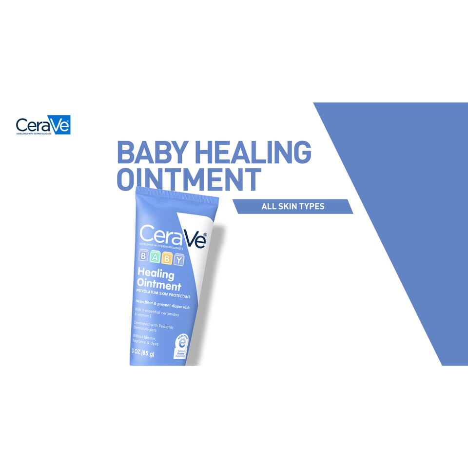CeraVe Baby Healing Ointment for Sensitive Skin, Skin Protectant and