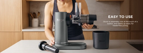 Ninja 2 Speed Cold Press Juicer in Gray