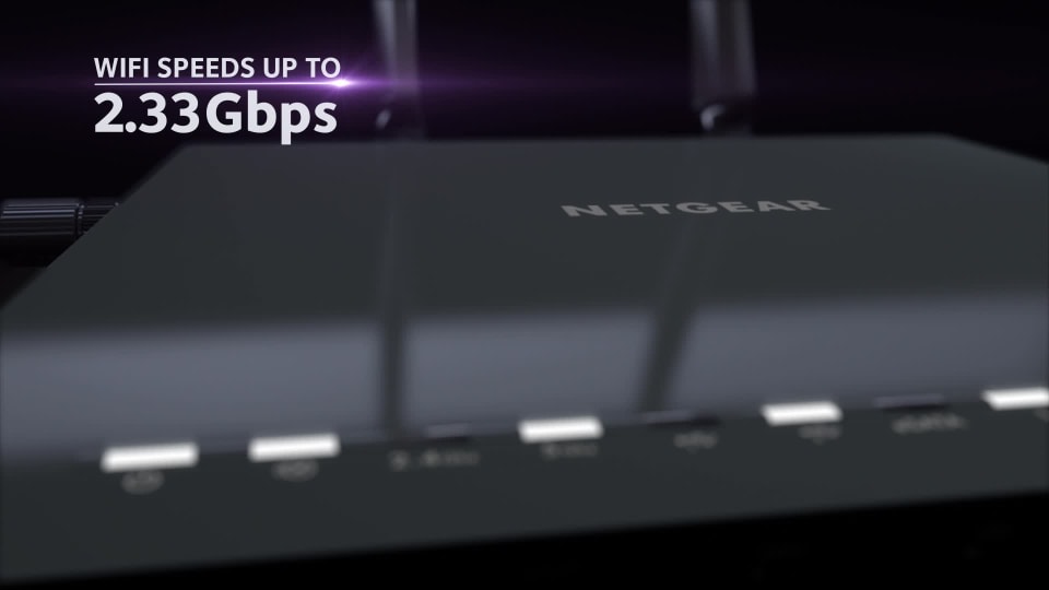 NETGEAR Nighthawk X4 AC2350 Smart WiFi Router (R7500-100NAS) - image 2 of 7