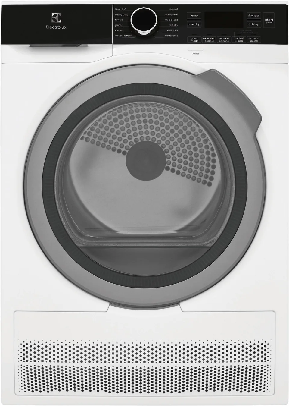 Electrolux 4.0 Cu. Ft. White Front Load Ventless Compact Electric Dryer Ferrari s Appliance Naugatuck and Newington CT