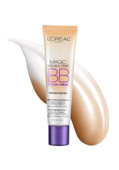 L'Oréal Paris Makeup Magic Skin Beautifier BB Cream Tinted Moisturizer,  Anti-Redness, 1 fl oz, 1 Count
