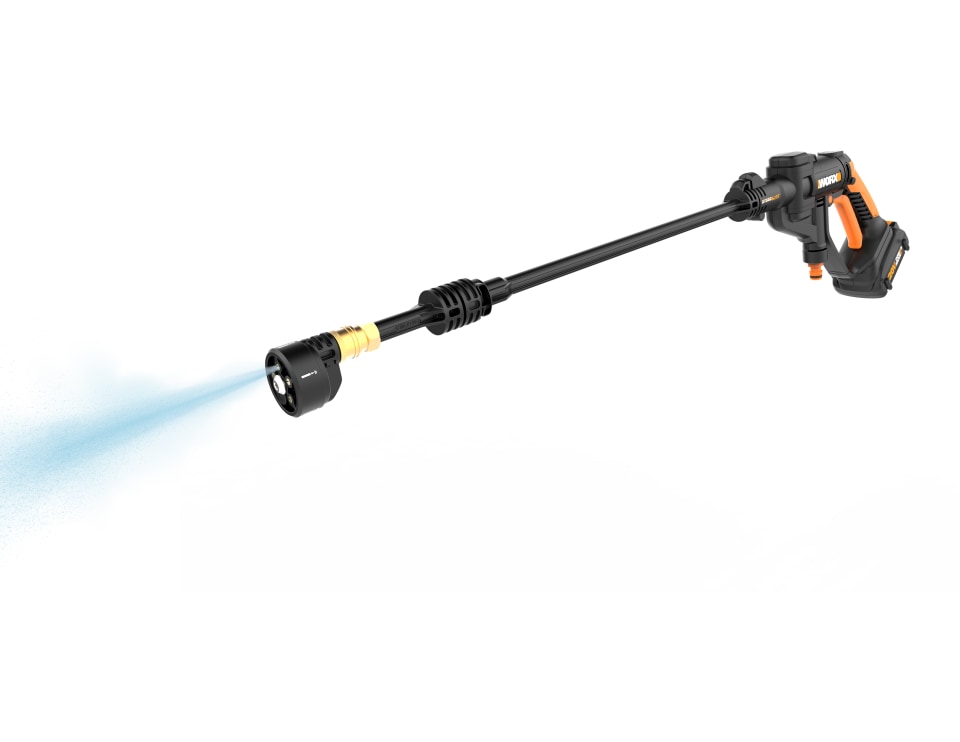 WORX Hydroshot 20 Volt Cordless 320 PSI 0.5 GPM Pressure Washer