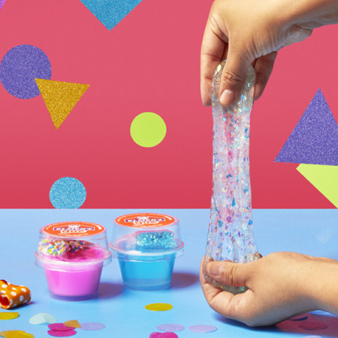 Elmer’s Gue Premade Slime, Slime Kit, Includes Fun, Unique Add-Ins, Party  Pack, 20 Count