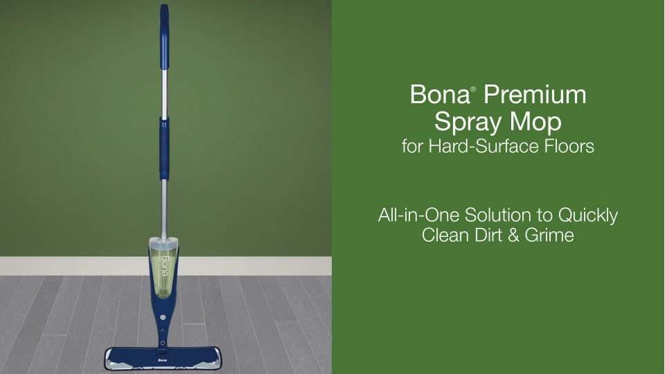 Bona Premium Spray Mop, with Stone Tile Laminate & LVT Floor Cleaner