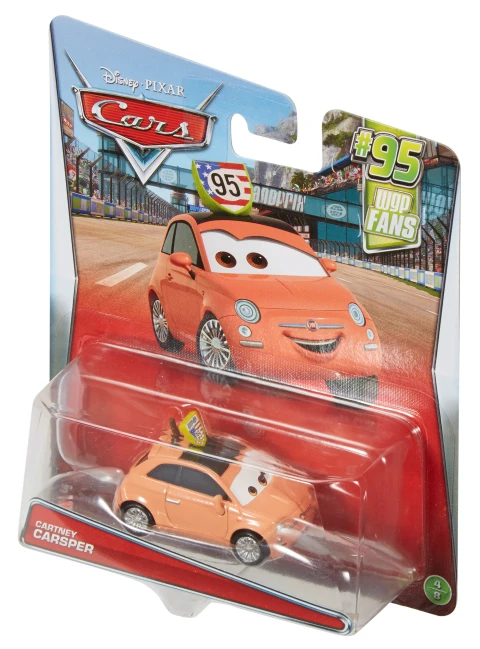 Disney Cars #95 WGP Fans Cartney Carsper Diecast Car - Walmart.com