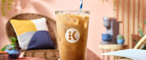 My favorite way to have the Golden Caramel pod 🤤 #icedcoffee