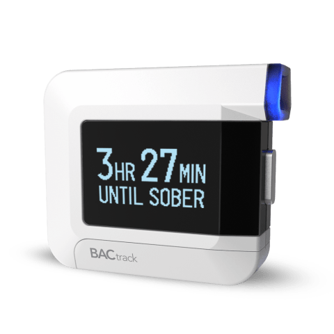 This portable breathalyzer can actually tell you when you'll be sober  again, and it's $25 off