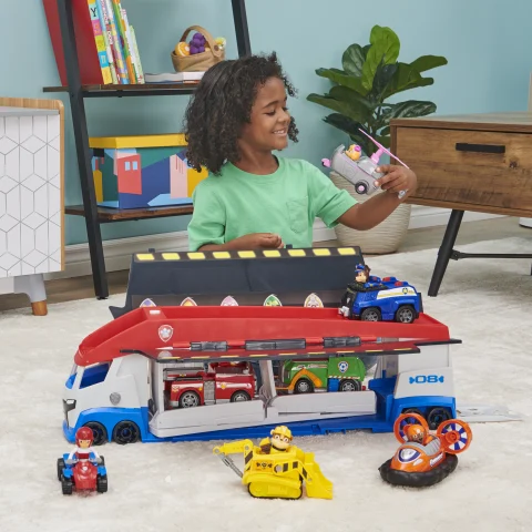 PAW Patrol, PAW Patroller with Dual Vehicle Launchers, retailer Figure and ATV-hjk