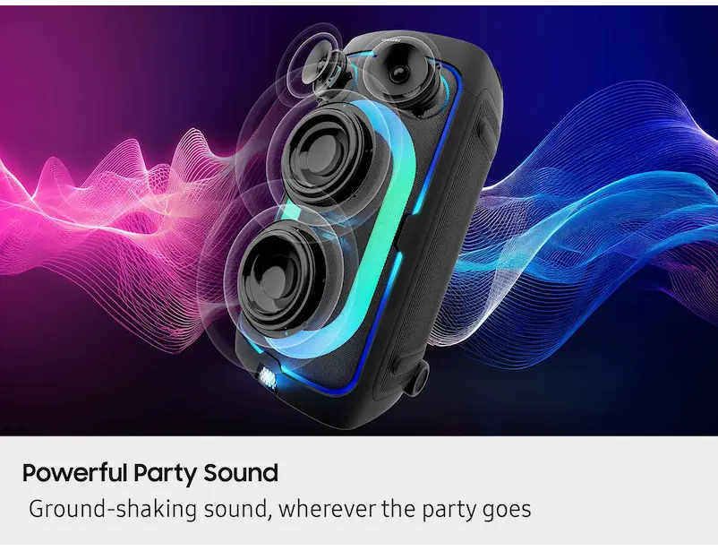 Samsung MX-ST50F/ZA Sound Tower Party Speaker - MX-ST50F/ZA
