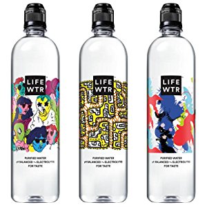 LIFEWTR Premium Purified Water 12ct 1 L Bottles – Executive Beverage -  Mobile Bartenders & Waiters, Bar Rentals