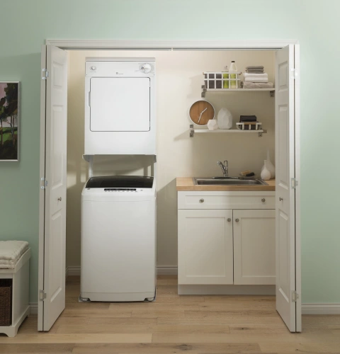 【信頼】 24 Space-Saving GE in. with Washer Stationary ft. cu. 2.8 トップス