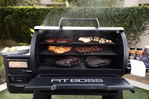 Menards shop pellet grills