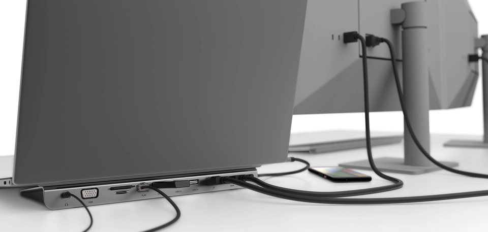 Belkin USB C Hub, 11-in-1 Multi-Port Laptop Dock with 4K