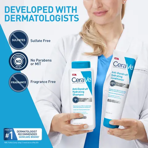 dandruff shampoo and conditioner free from icons