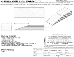 Kennedy - Tool Chest Riser: 11-3/4″ OAH, 12-1/2″ OAD, 26-5/8″ OAW -  06597454 - MSC Industrial Supply