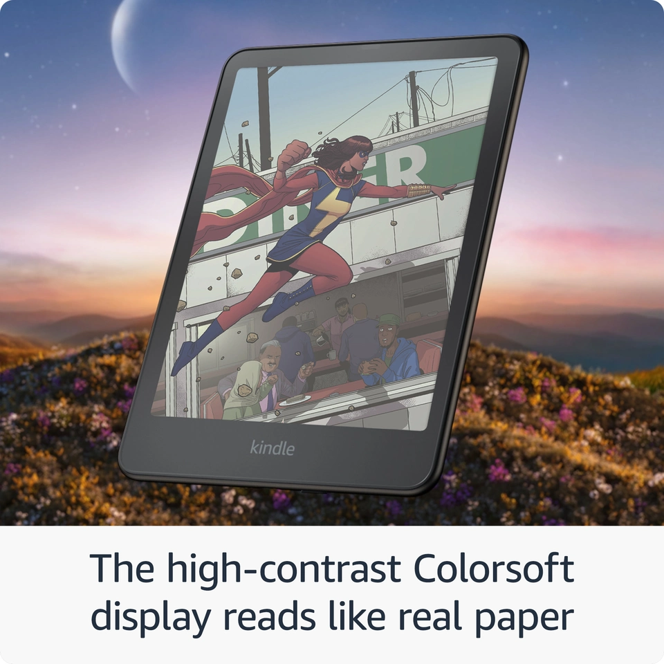 Amazon Kindle Colorsoft with a Glare-Free Display | Abt