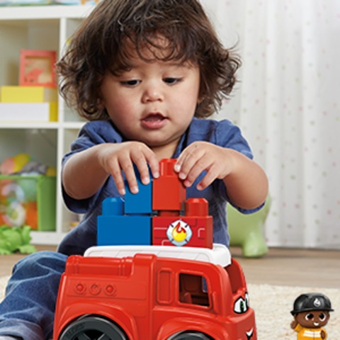 mega bloks first builders fire truck