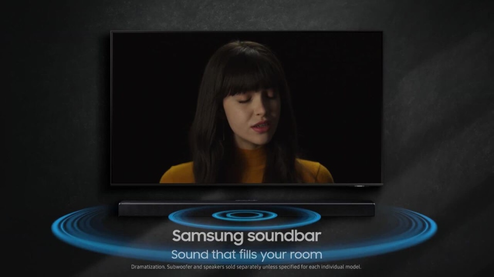 Barra de sonido + subwoofer Samsung HWB450ZP 2.1 Bluetooth Negro