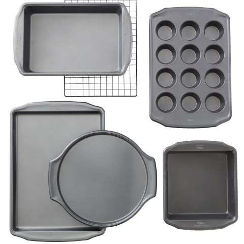 PERLLI Cookie Sheets for Baking Non Stick Oven Pan Tray Baking Sheet  3-Piece Set (Small, Medium & Large) Carbon Steel BPA Free Cooking and  Baking