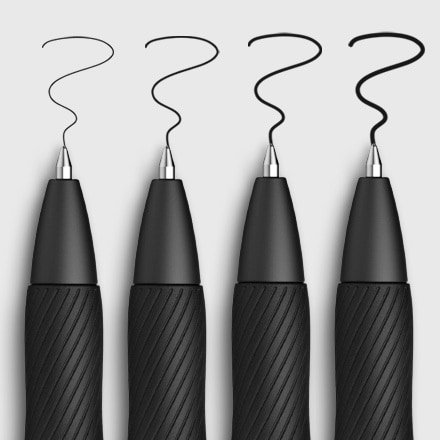 Sharpie® S-Gel™ S-Gel Fashion Barrel Gel Pen, Retractable, Medium 0.7 mm,  Black Ink, Pearl White Barrel, Dozen