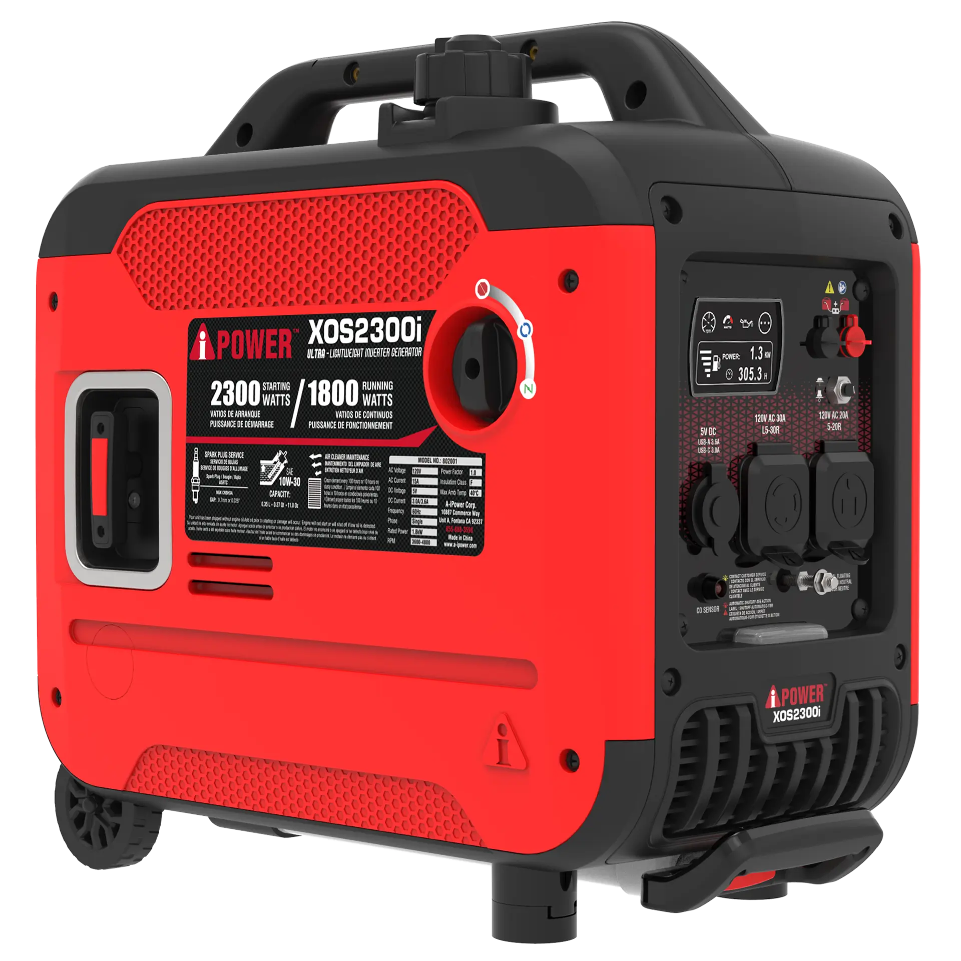 A iPower 2300 Watt Portable Inverter Generator