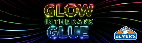 Elmer's Electrifying Glow-in-The-Dark Liquid Glue, Pink (2062245) &  Electrifying Glow-in-The-Dark Liquid Glue, Blue (2062234)